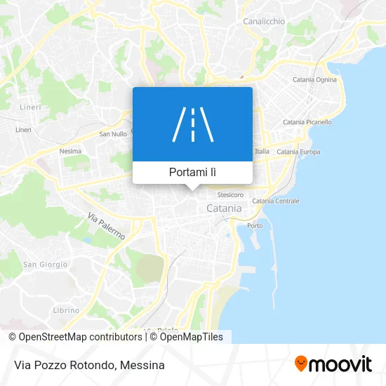 Mappa Via Pozzo Rotondo