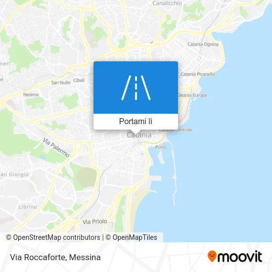 Mappa Via Roccaforte