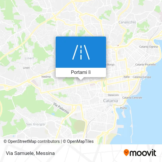 Mappa Via Samuele