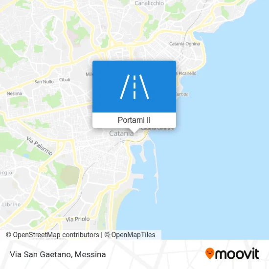 Mappa Via San Gaetano