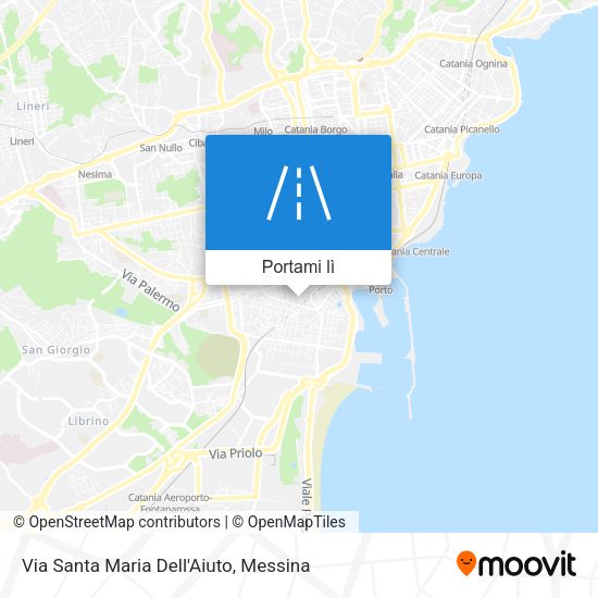 Mappa Via Santa Maria Dell'Aiuto