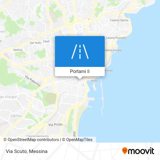 Mappa Via Scuto