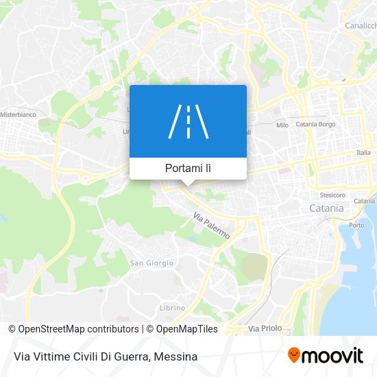 Mappa Via Vittime Civili Di Guerra