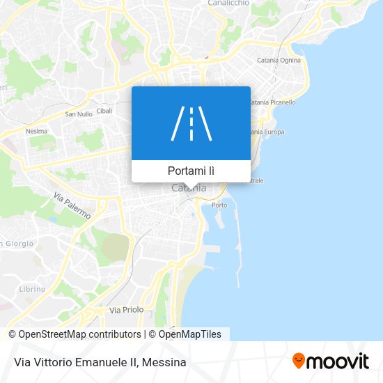 Mappa Via Vittorio Emanuele II