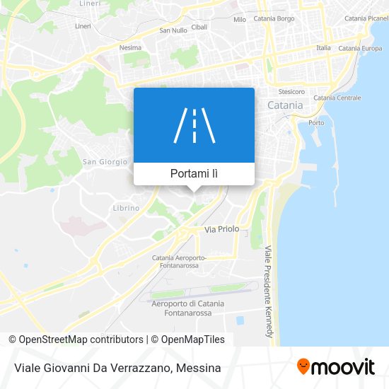 Mappa Viale Giovanni Da Verrazzano
