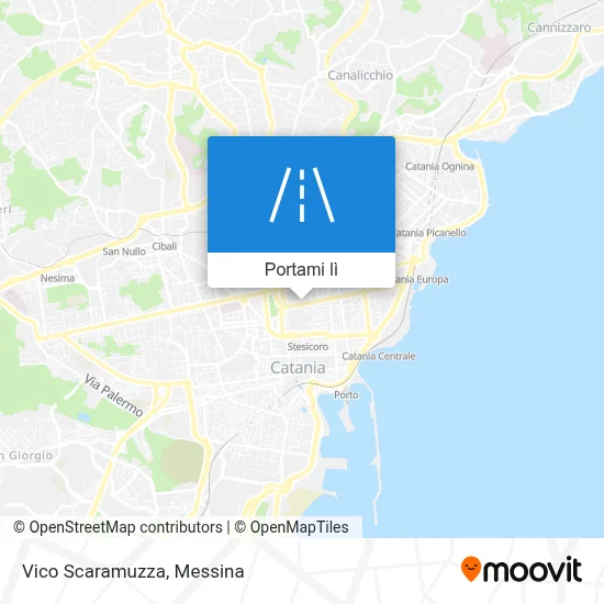 Mappa Vico Scaramuzza