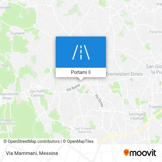 Mappa Via Mammani