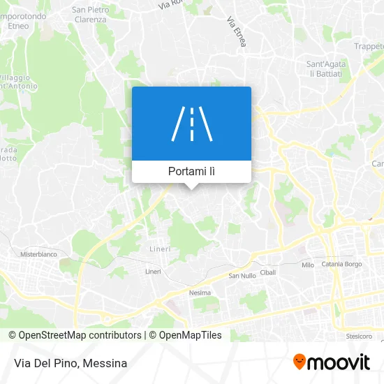 Mappa Via Del Pino
