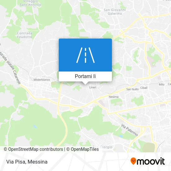 Mappa Via Pisa