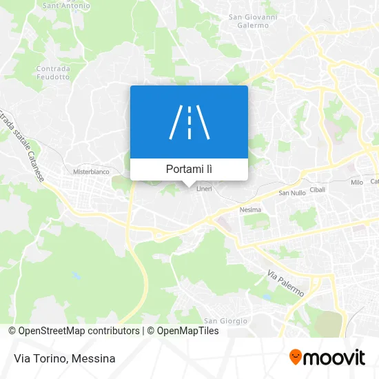 Mappa Via Torino
