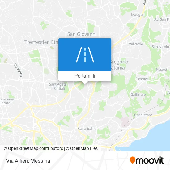 Mappa Via Alfieri