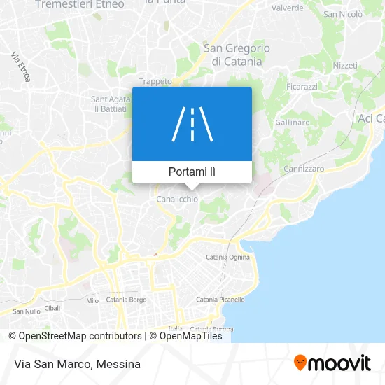 Mappa Via San Marco