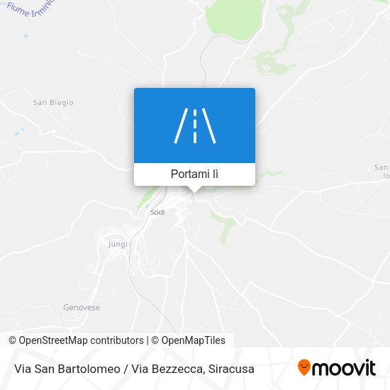 Mappa Via San Bartolomeo / Via Bezzecca