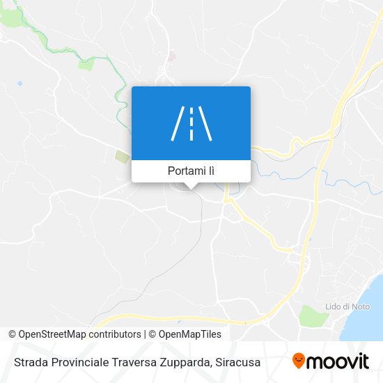 Mappa Strada Provinciale Traversa Zupparda