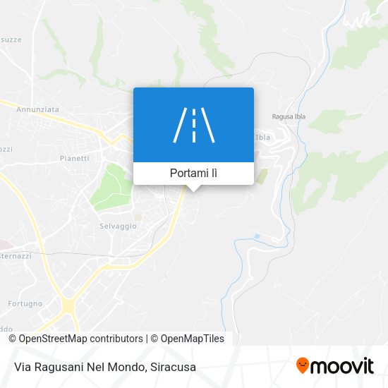 Mappa Via Ragusani Nel Mondo