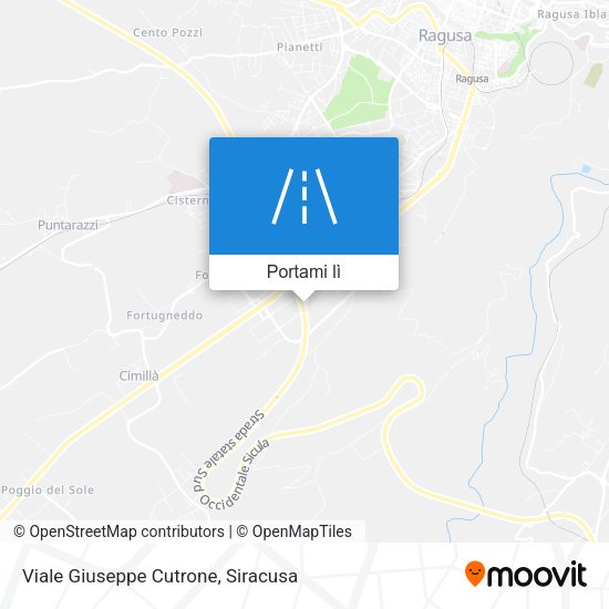 Mappa Viale Giuseppe Cutrone
