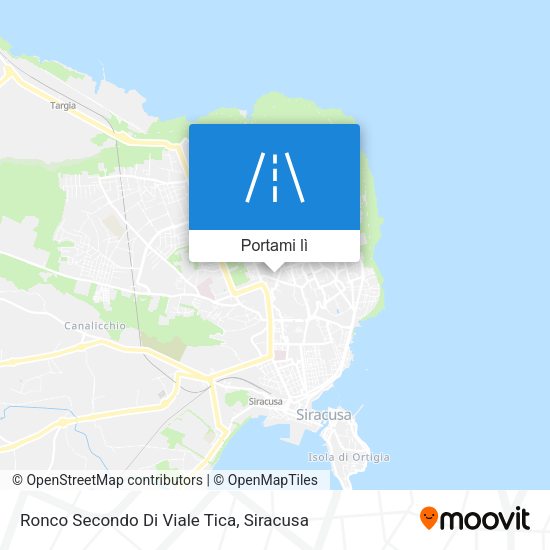 Mappa Ronco Secondo Di Viale Tica