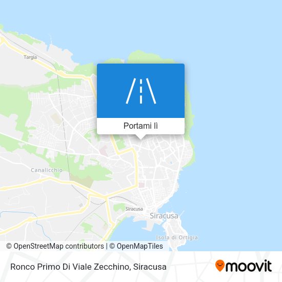 Mappa Ronco Primo Di Viale Zecchino