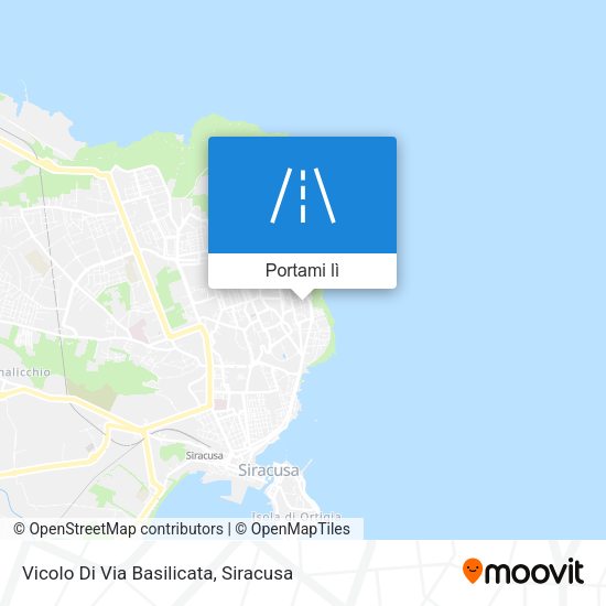 Mappa Vicolo Di Via Basilicata