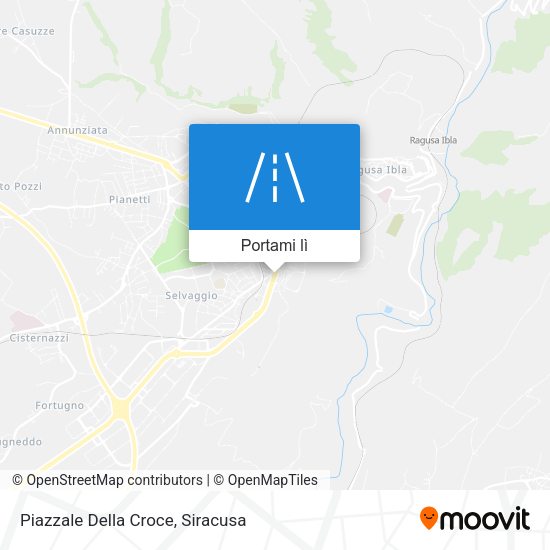 Mappa Piazzale Della Croce
