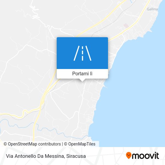 Mappa Via Antonello Da Messina