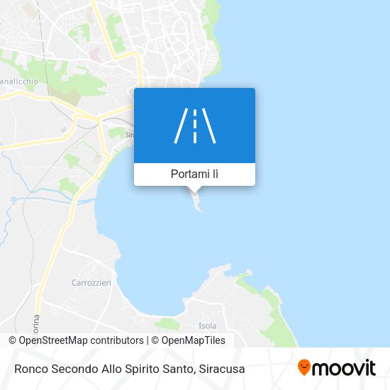 Mappa Ronco Secondo Allo Spirito Santo