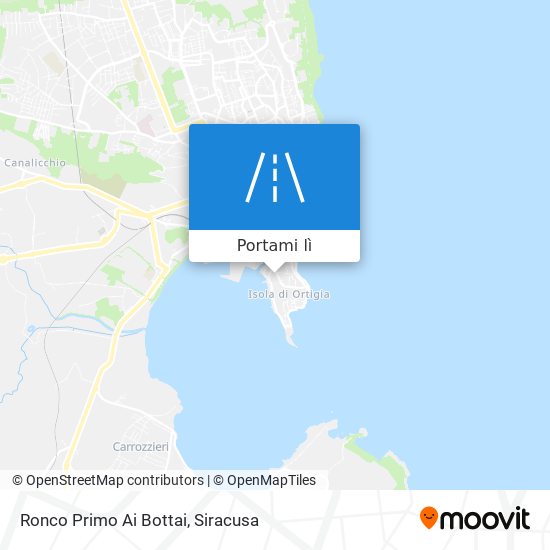 Mappa Ronco Primo Ai Bottai