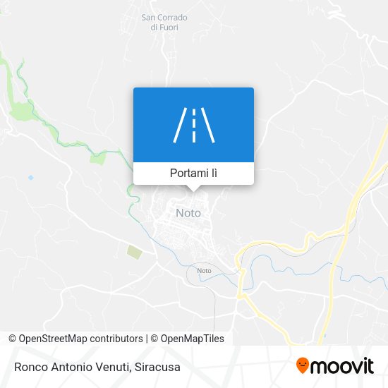 Mappa Ronco Antonio Venuti