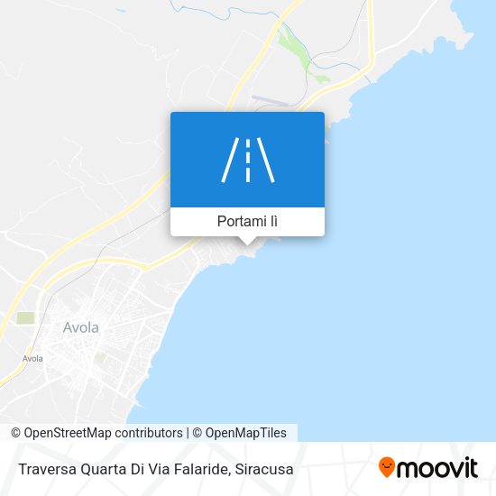 Mappa Traversa Quarta Di Via Falaride