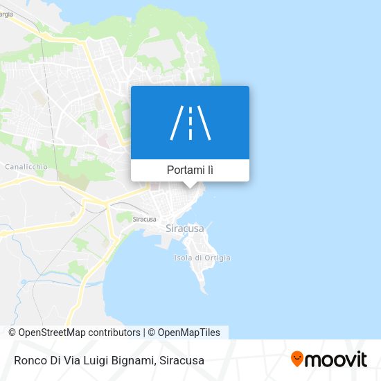 Mappa Ronco Di Via Luigi Bignami