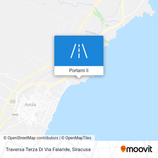Mappa Traversa Terza Di Via Falaride