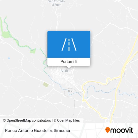 Mappa Ronco Antonio Guastella