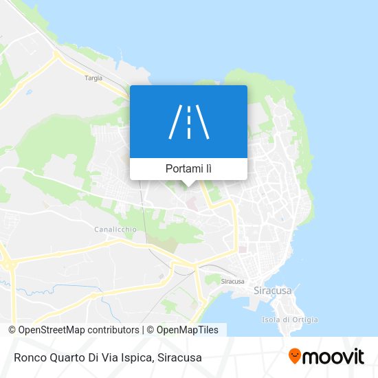 Mappa Ronco Quarto Di Via Ispica