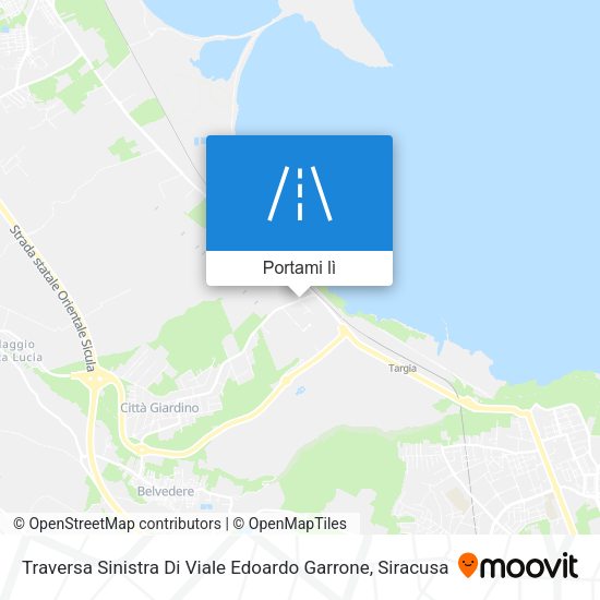 Mappa Traversa Sinistra Di Viale Edoardo Garrone
