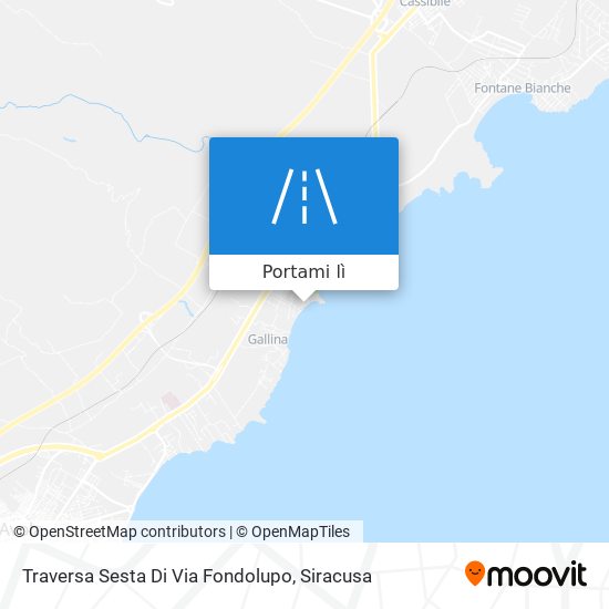 Mappa Traversa Sesta Di Via Fondolupo