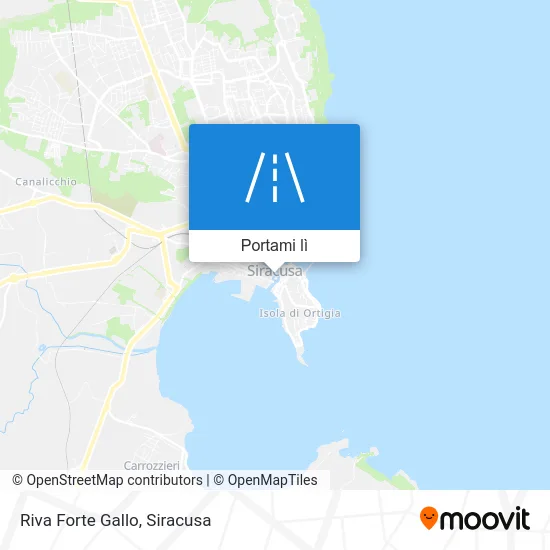 Mappa Riva Forte Gallo