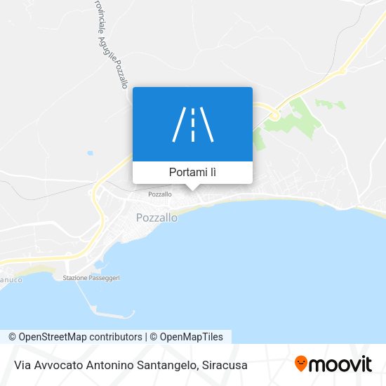 Mappa Via Avvocato Antonino Santangelo