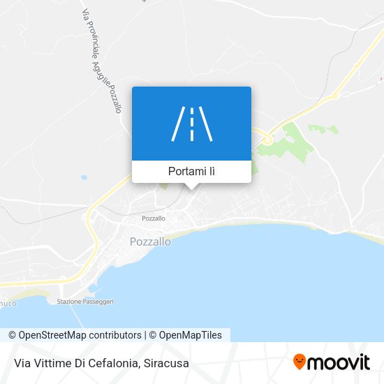 Mappa Via Vittime Di Cefalonia
