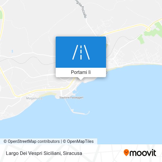 Mappa Largo Dei Vespri Siciliani