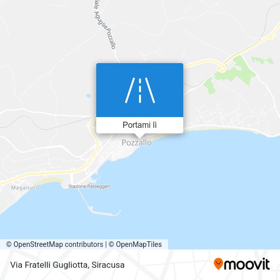 Mappa Via Fratelli Gugliotta