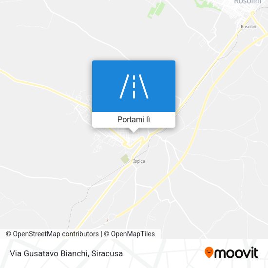 Mappa Via Gusatavo Bianchi