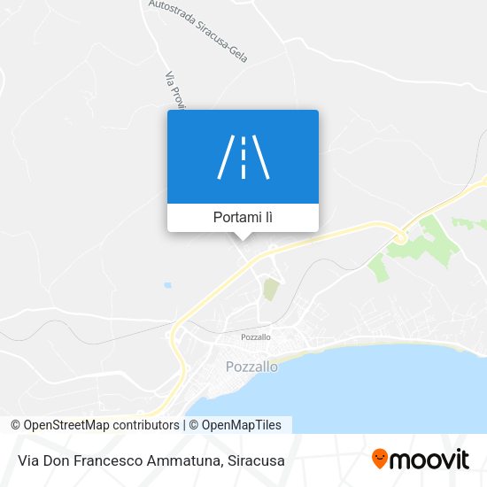Mappa Via Don Francesco Ammatuna