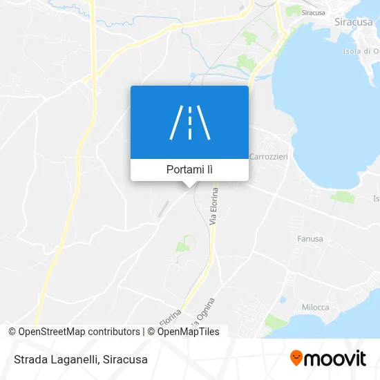 Mappa Strada Laganelli
