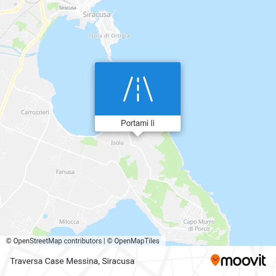 Mappa Traversa Case Messina