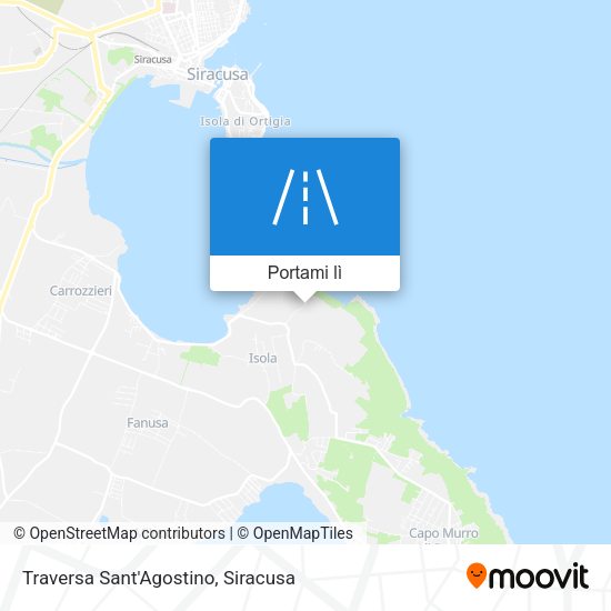 Mappa Traversa Sant'Agostino