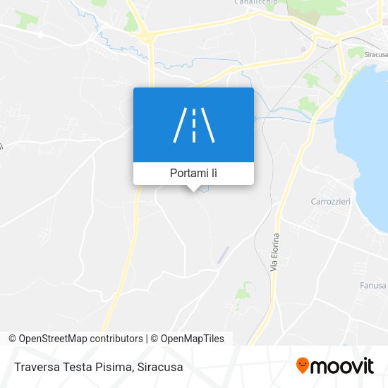Mappa Traversa Testa Pisima