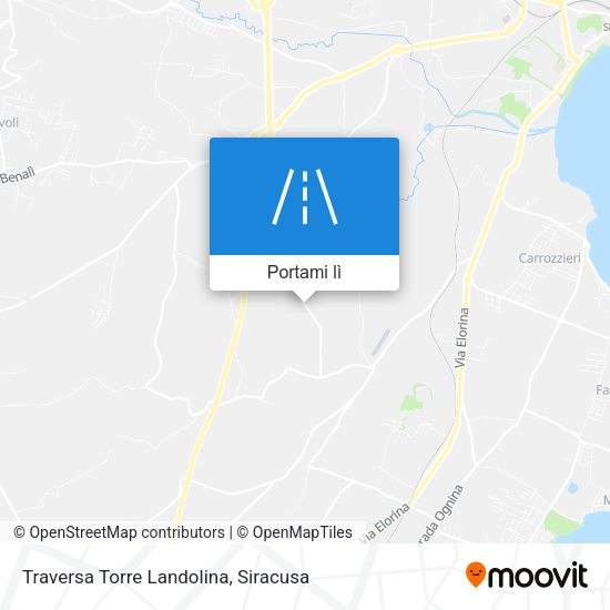 Mappa Traversa Torre Landolina