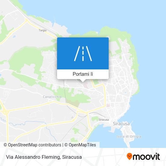 Mappa Via Alessandro Fleming