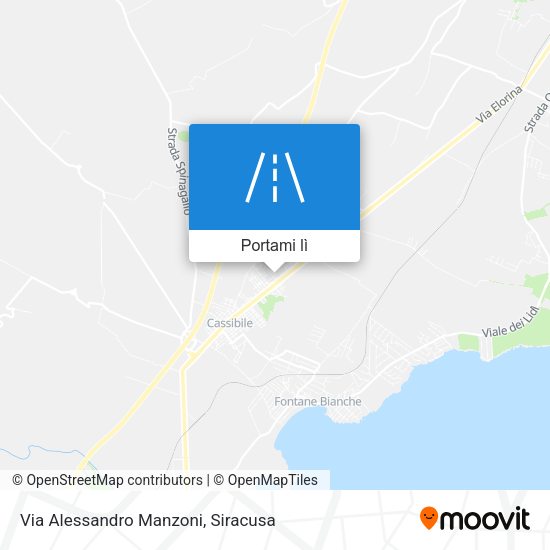 Mappa Via Alessandro Manzoni