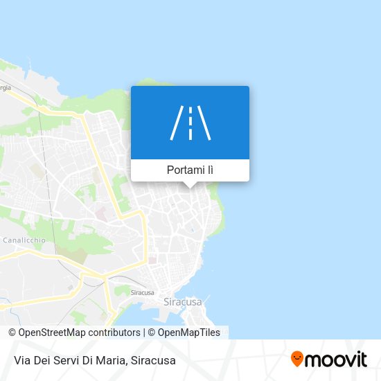 Mappa Via Dei Servi Di Maria